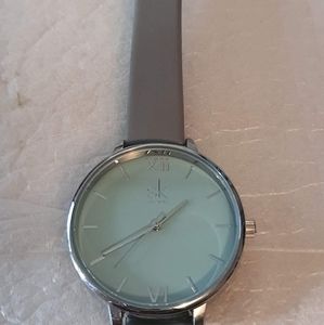 SK Shengke Silver/Tiffany Blue Women's Watch